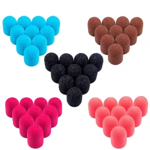 10pcs Nail Sanding Caps With Rubber Gel Polish Remover Nail Drill Bit Mill Grinding Sand Cap Pedicure Tool for Manicure Machine