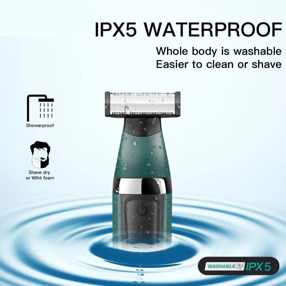2 In-1 Face body Electric Rechargeable Hair Trimmer for Men