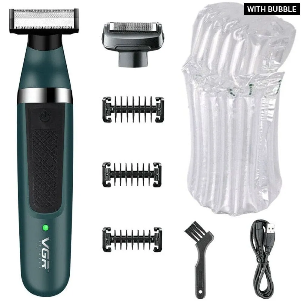 2 In-1 Face body Electric Rechargeable Hair Trimmer for Men