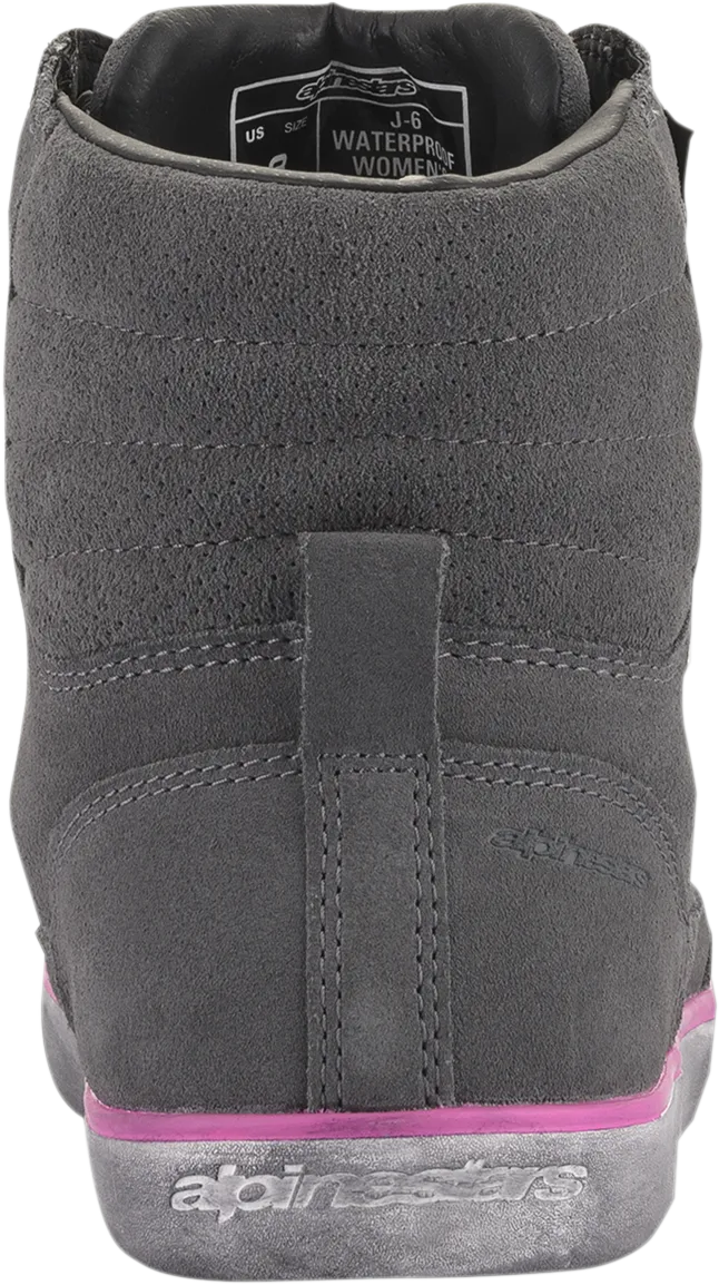 ALPINESTARS J-6 Waterproof Women's Shoes - Gray/Pink - US 8.5 2542220909585
