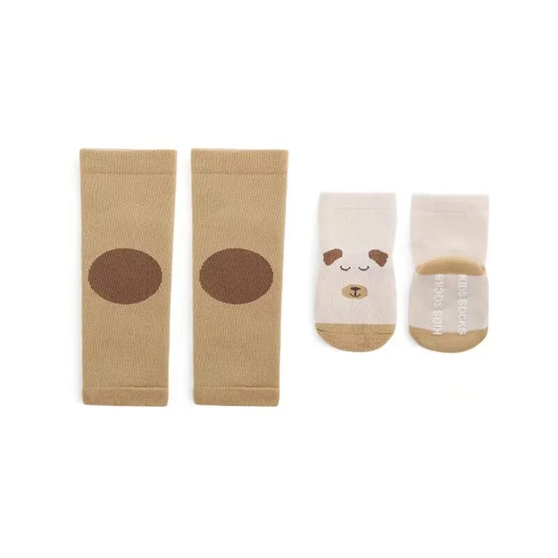 Animal Thickened Knee Pads Split Socks