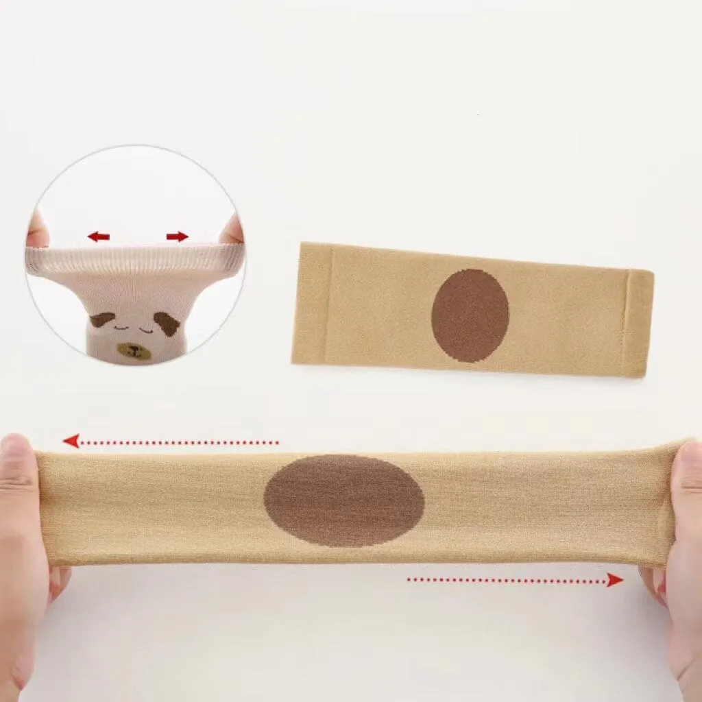 Animal Thickened Knee Pads Split Socks