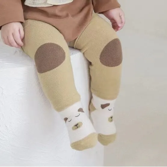 Animal Thickened Knee Pads Split Socks
