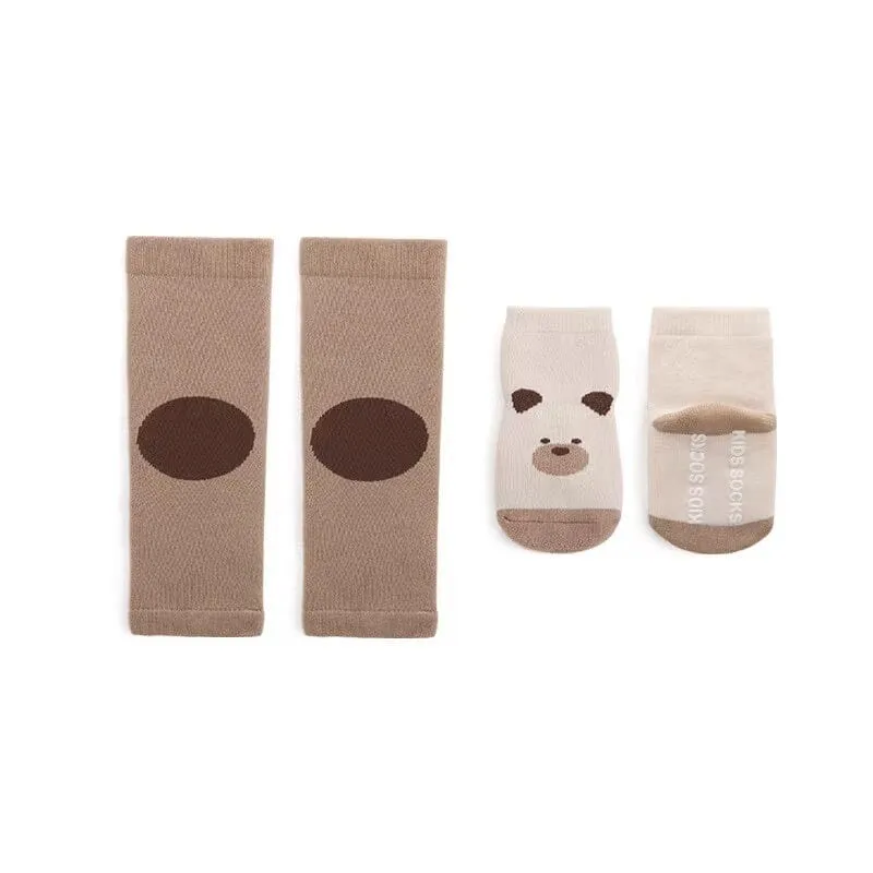 Animal Thickened Knee Pads Split Socks
