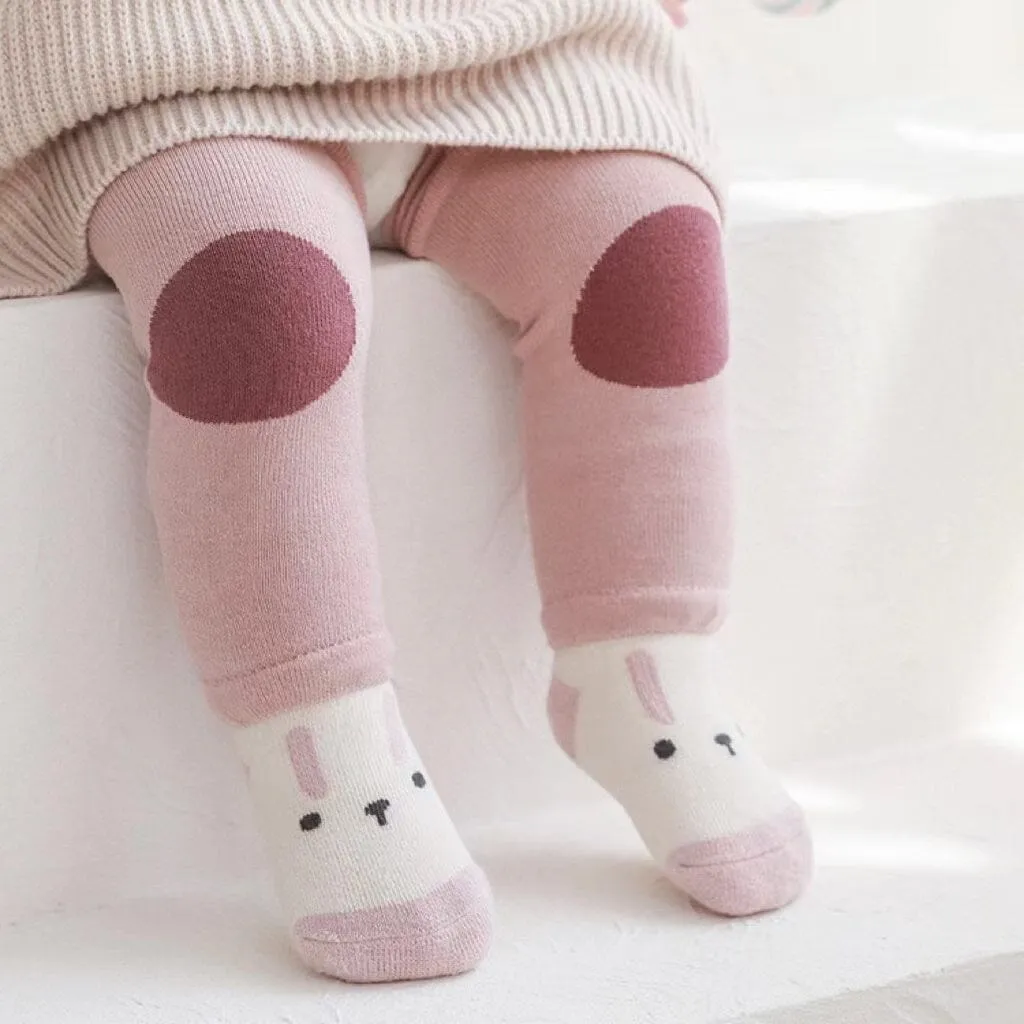 Animal Thickened Knee Pads Split Socks