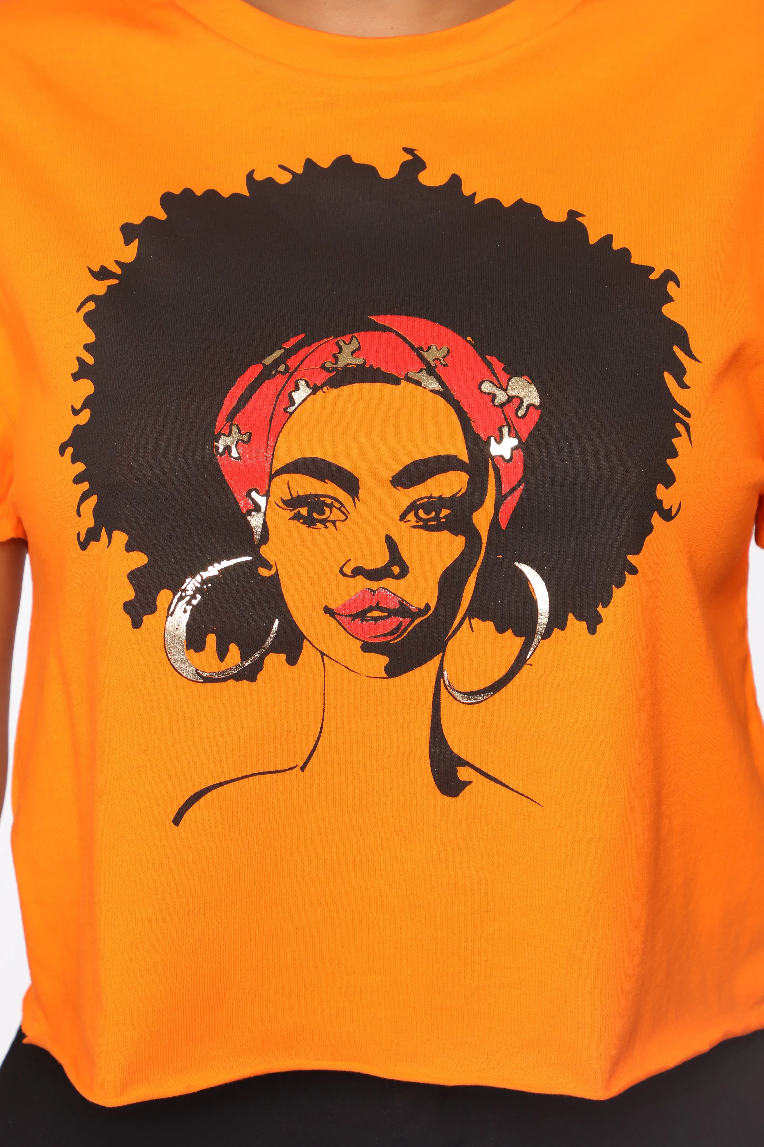 Beauty Queen Top - Orange
