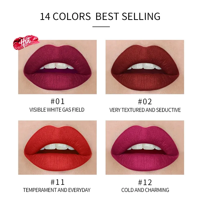 Cigarette designs matte smoke tube lipstick