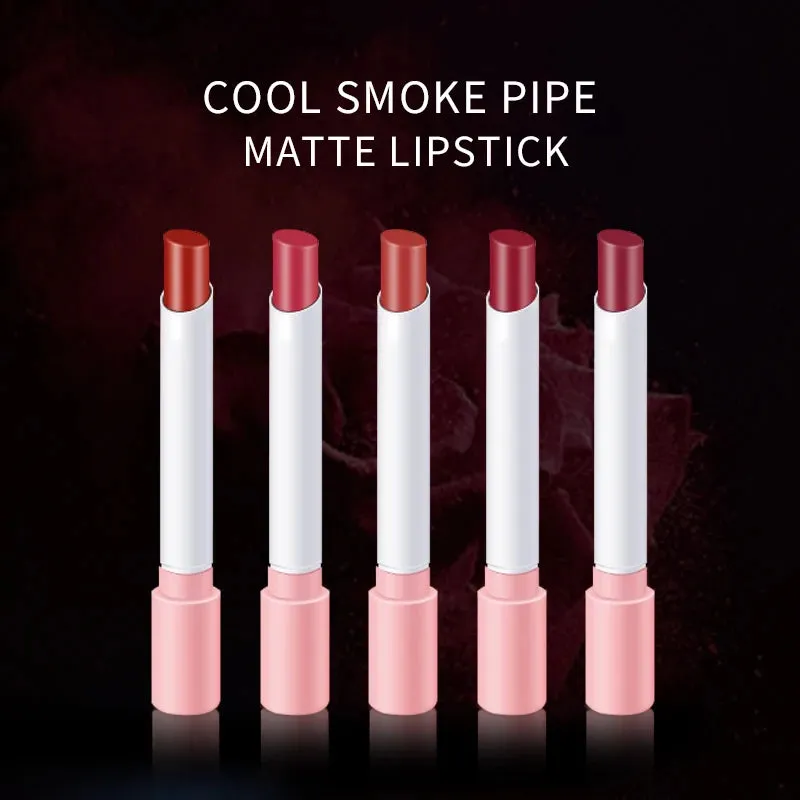 Cigarette designs matte smoke tube lipstick