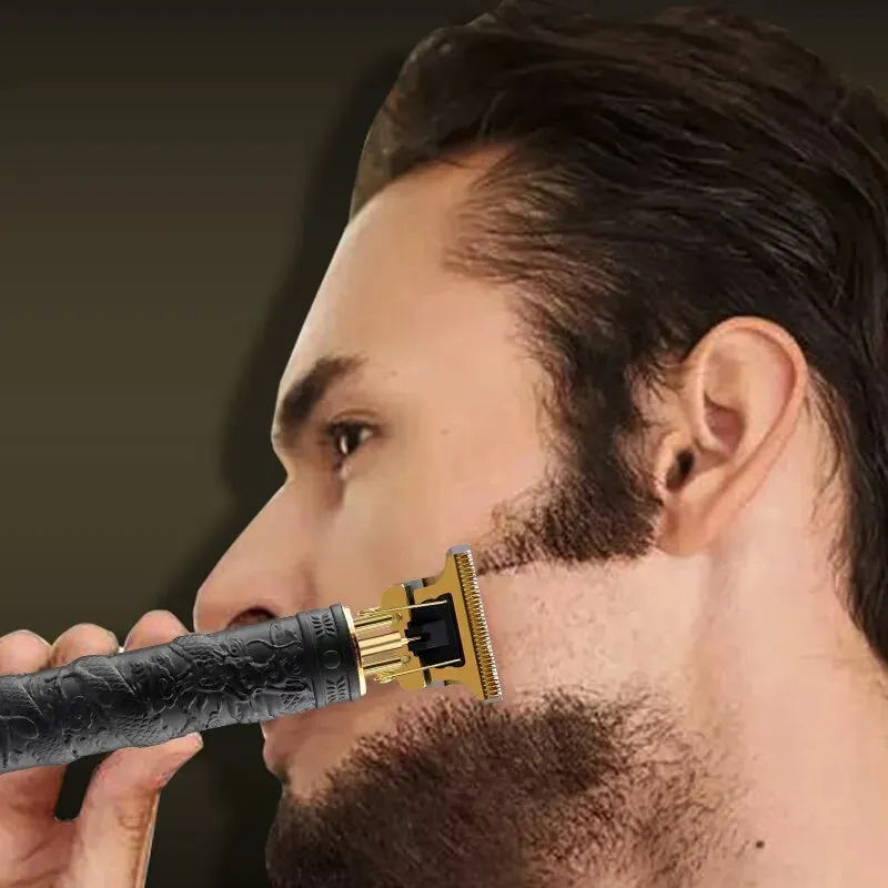 Electric Black Long Dragon Usb Charging Haircutter for Men