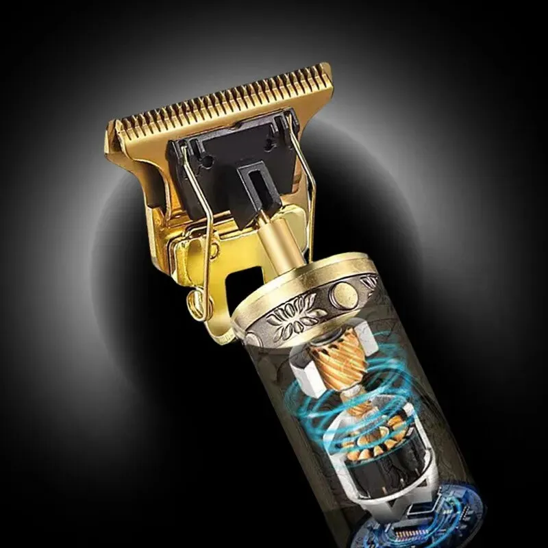 Electric Black Long Dragon Usb Charging Haircutter for Men