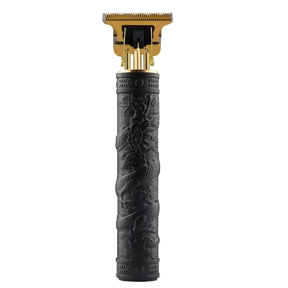 Electric Black Long Dragon Usb Charging Haircutter for Men