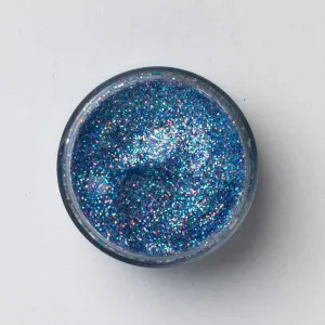Galexie Glister Lavish Fine Blue Glitter Gel - Hair, Face, Body Glitter Gel