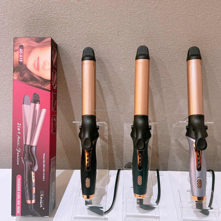 High Quality Long Barrel Beach Waver-مكواة تجعيد الشعر