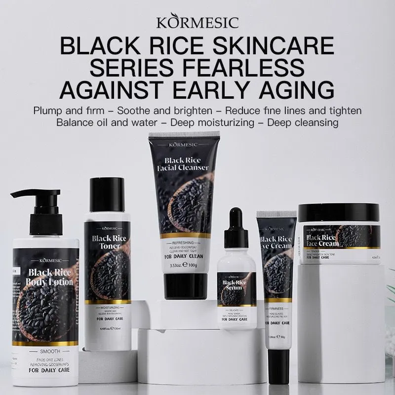 KORMESIC tender brighten skin tone black Rice Face Cream 120g