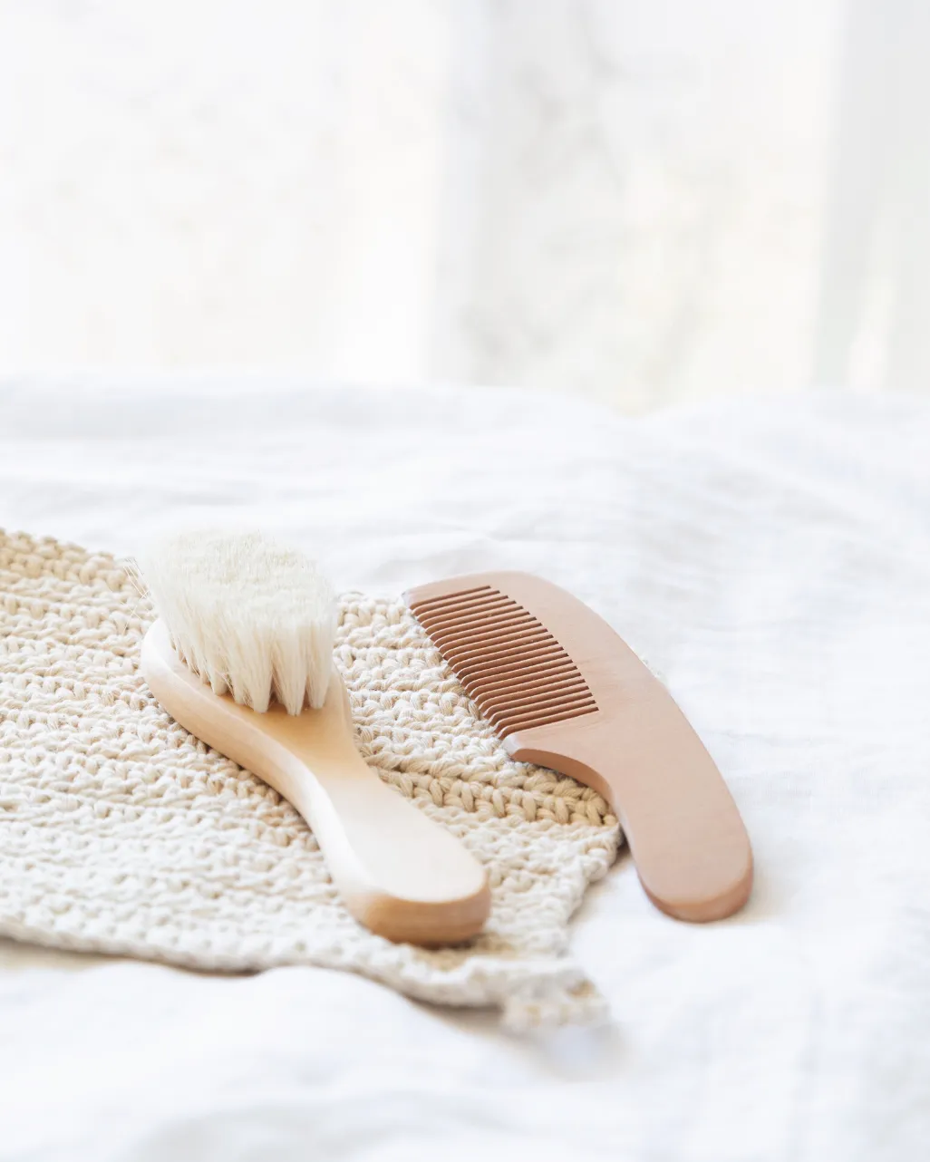 L   L The Label | Baby Brush Set
