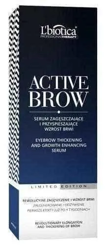 L'Biotica Active Brow Serum thickening and accelerating the growth of eyebrows 3.5ml