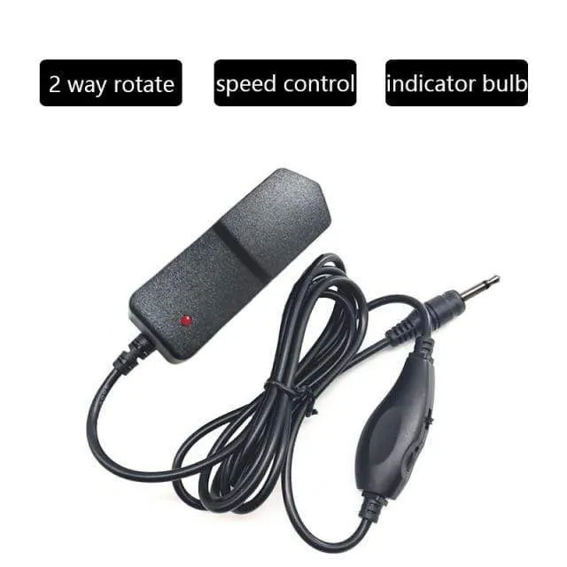 Nail Art Drill Power Adapter US EU UK AU Manicure Drill Machine AC/DC Converter Pedicure Rotary Tools Electric Nail Accessory
