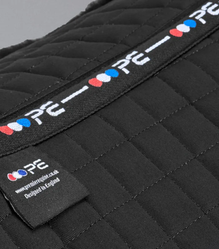 PEI Merino Wool Half Pad (Black / Black)
