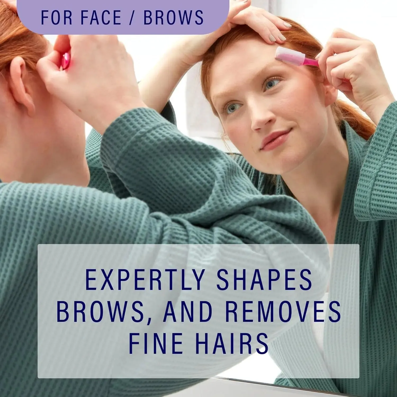 Precision Facial & Eyebrow Razors for Women