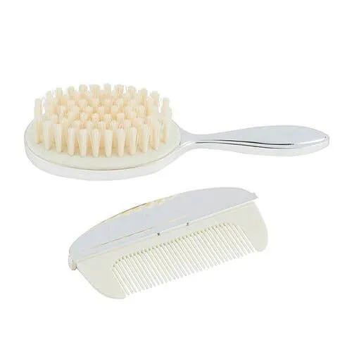Silver Brush & Comb Keepsake Set