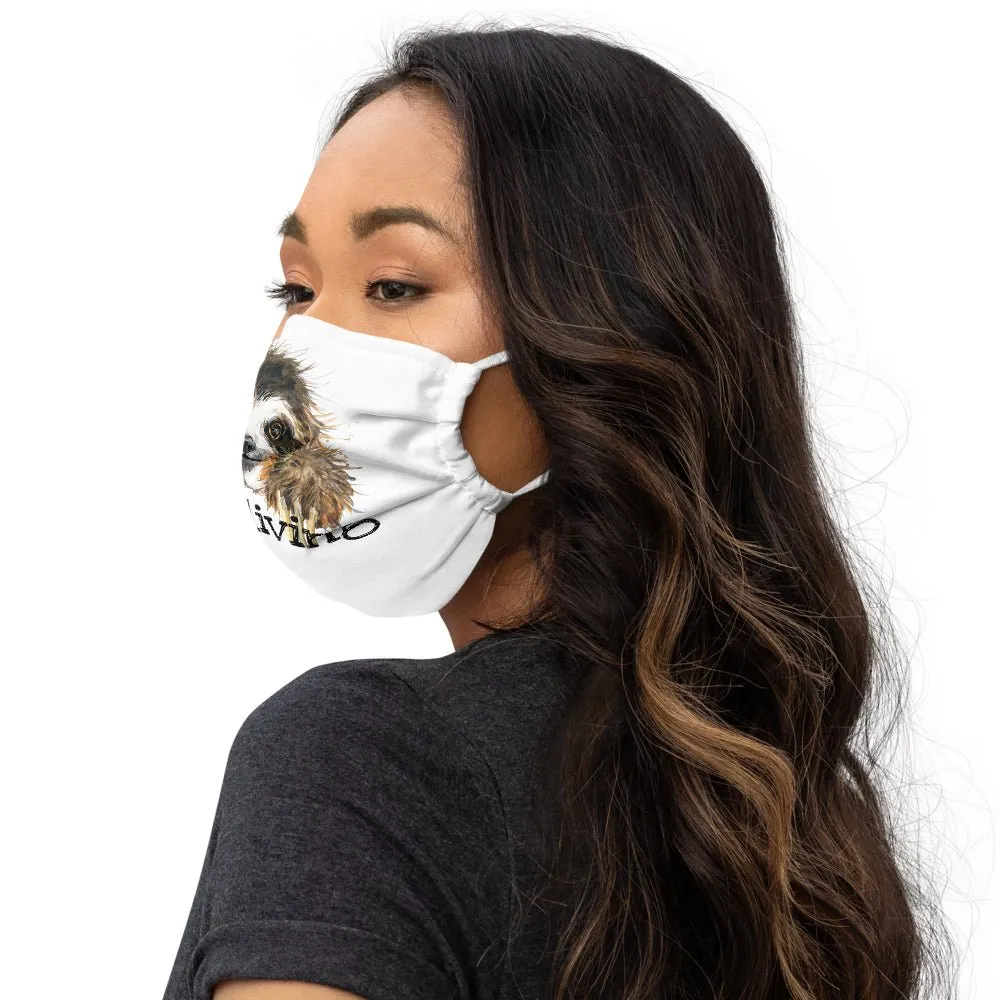 Sloth Slow Living Face Mask