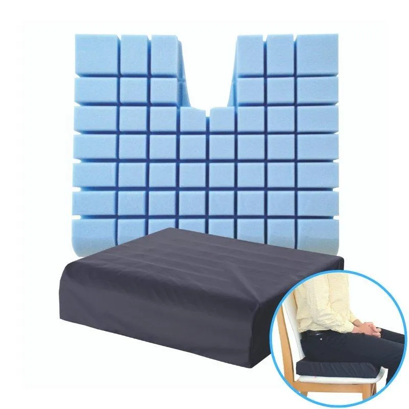 Theracube Cushion - Contoured Wheelchair Coccyx Cushion