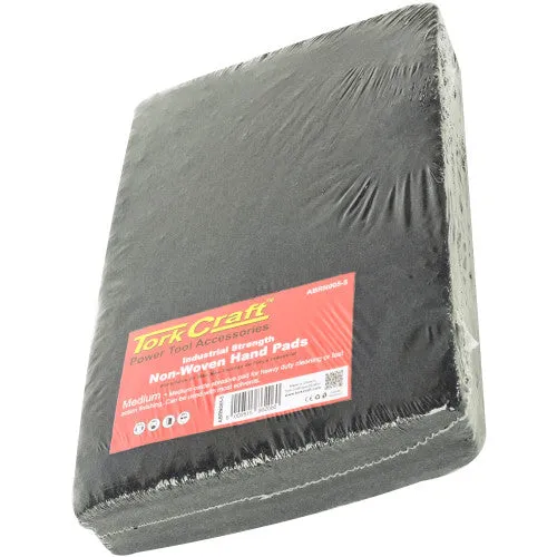 Tork Craft | Pad Non-Woven Ind. Strength 150X230mm Medium Black 5Pc