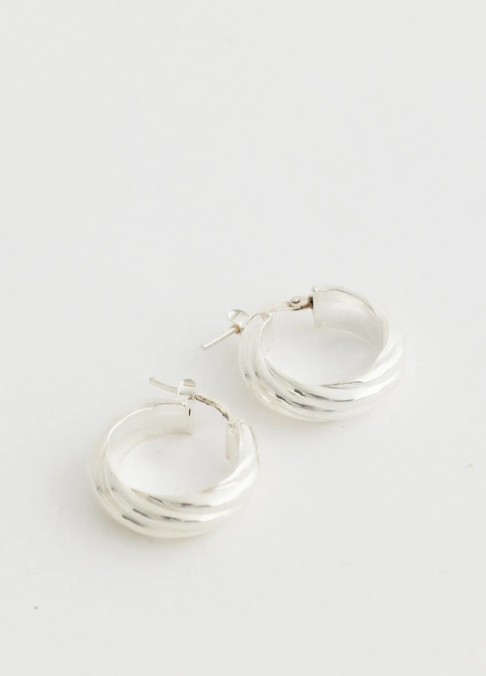 Twisted Hoop Earrings