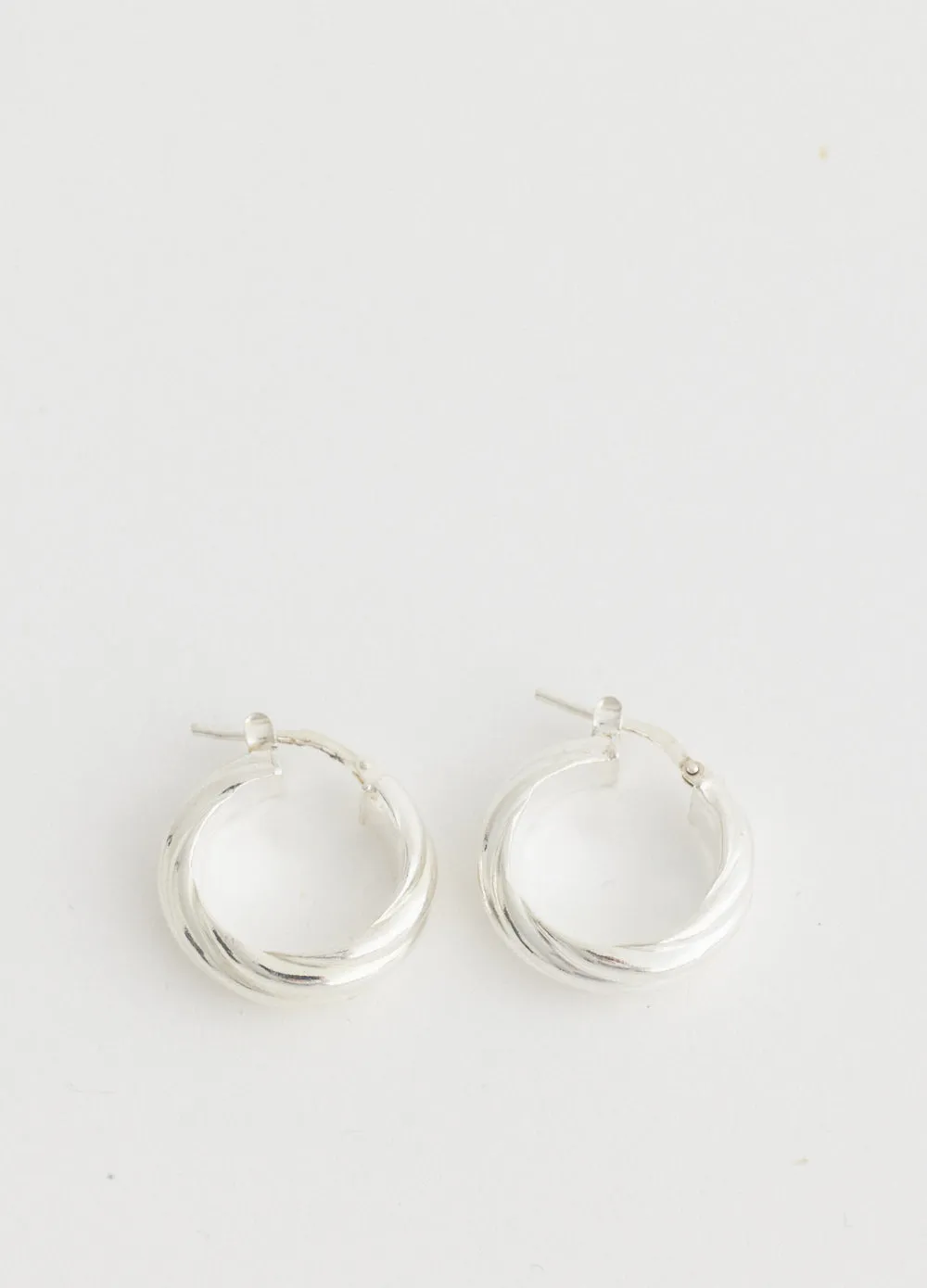 Twisted Hoop Earrings