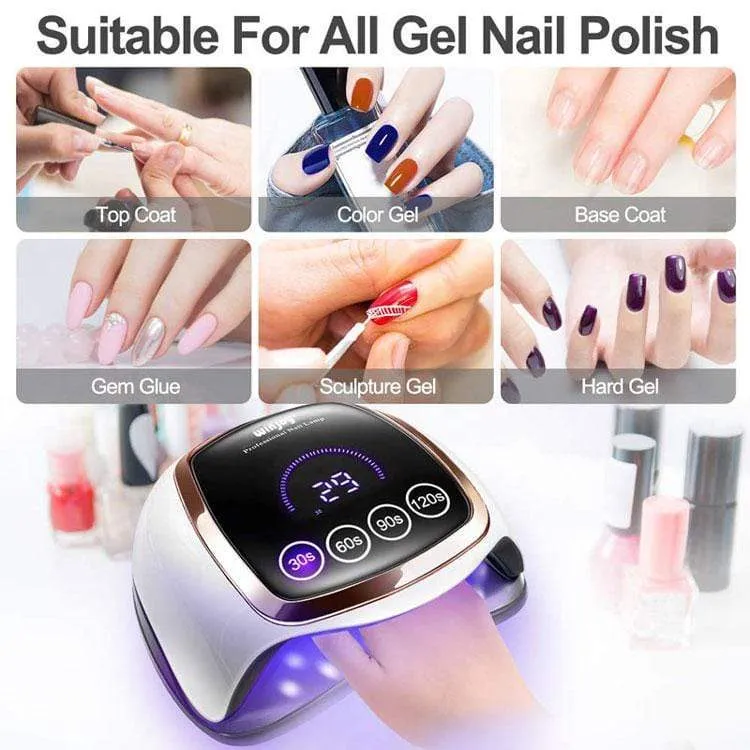 UV lamp LED Lamp Gel Nail Polish Nail Lamp semi permanent 30/60/90/120s Timer Auto Sensor Manicure Tools