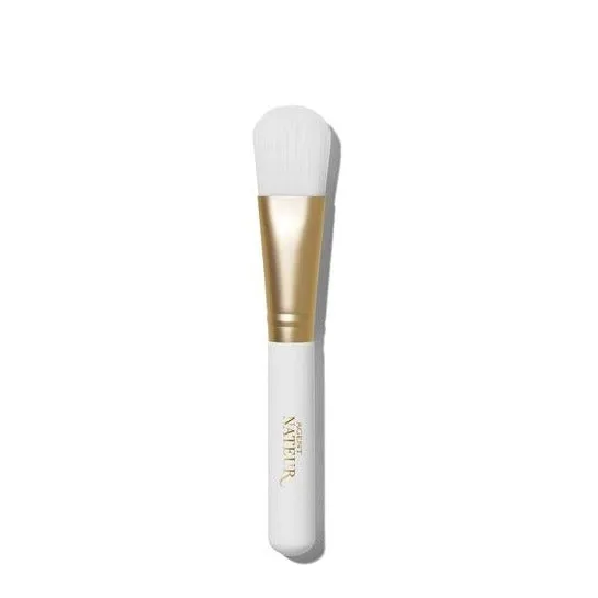 wooden face mask brush